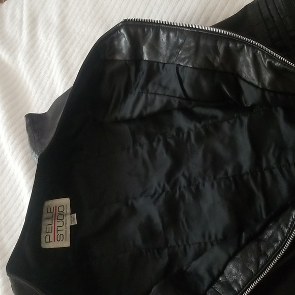 Leather Moto Vest - Picture 5 of 8